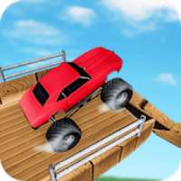 Monster Truck Mega Ramp Top Speed Stunts