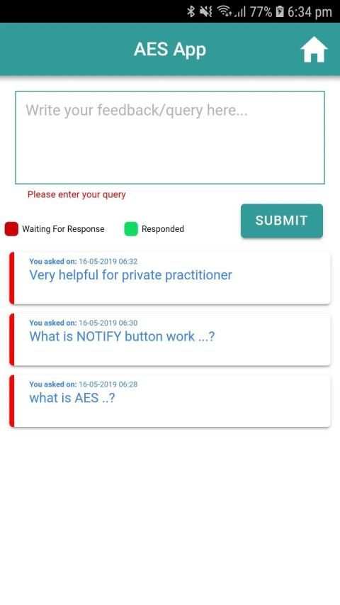 AES App screenshot 2