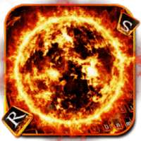 Fire Sun Keyboard Theme on 9Apps