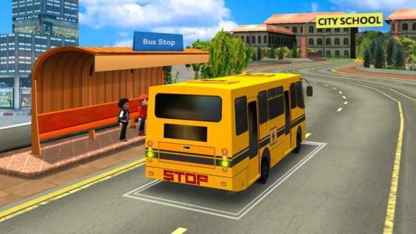School Bus Driving 2017 screenshot 8
