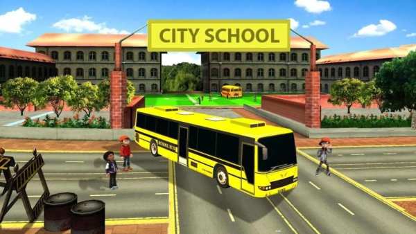 School Bus Driving 2017 screenshot 3
