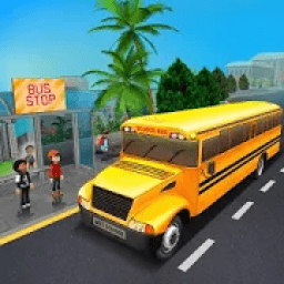 School Bus Driving 2017 आइकन