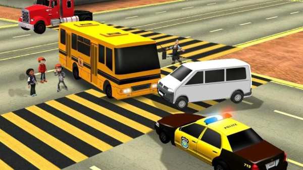 School Bus Driving 2017 screenshot 4