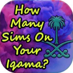 SIms On Iqama of Saudi Arabia ?
