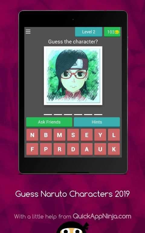 Guess the Naruto Characters 2019 screenshot 6
