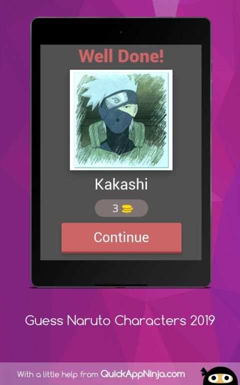 Guess the Naruto Characters 2019 screenshot 3