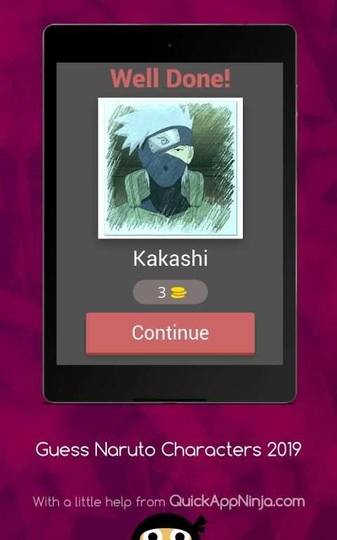 Guess the Naruto Characters 2019 screenshot 7