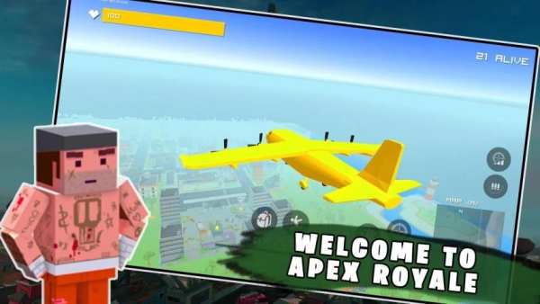 APEX UNKNOWN BATTLE: PIXEL BATTLE GROUND ROYALE स्क्रीनशॉट 2