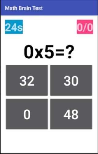 Math Brain Test screenshot 2
