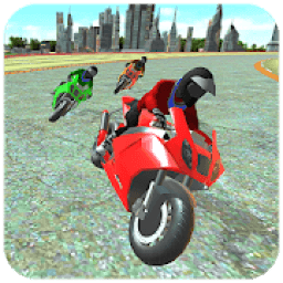 ikon Moto Bike Highway Racer 3D Racing Game