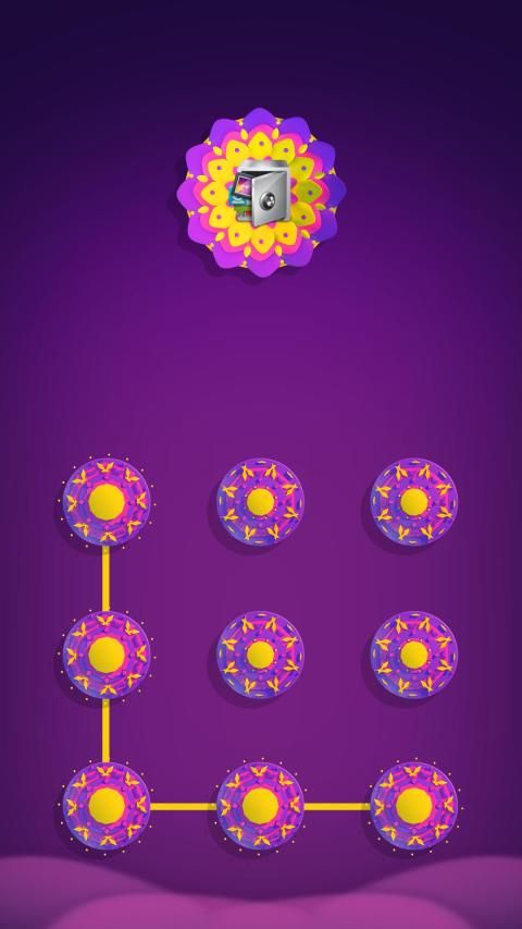 AppLock Live Theme Kaleidoscope screenshot 3