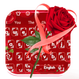 ikon Red Rose Keyboard