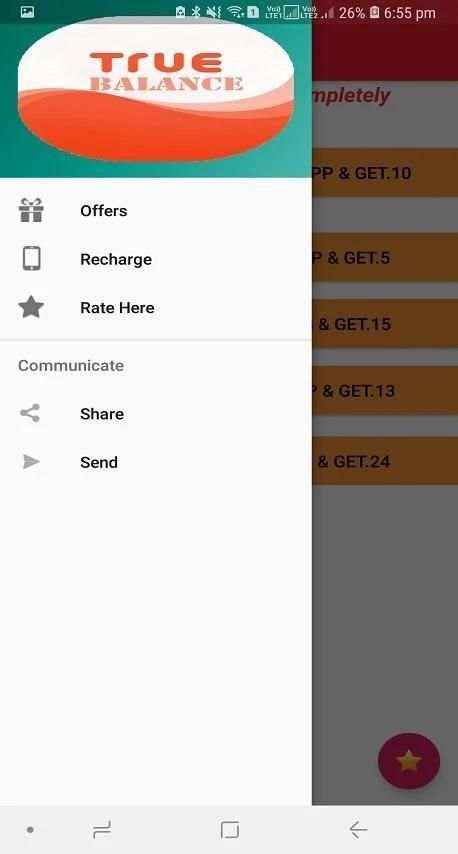 True Balance - free Talktime screenshot 1