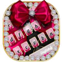 Pink Bow Keyboard Theme