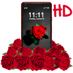 ikon Shine Red Rose APUS Live Wallpaper