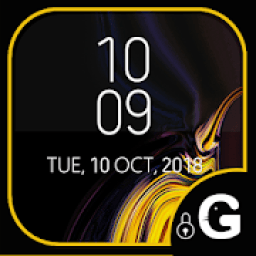 ikon LockScreen Galaxy Note 9 Wallpaper Theme App