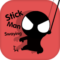 ikon Stick Man Swaying