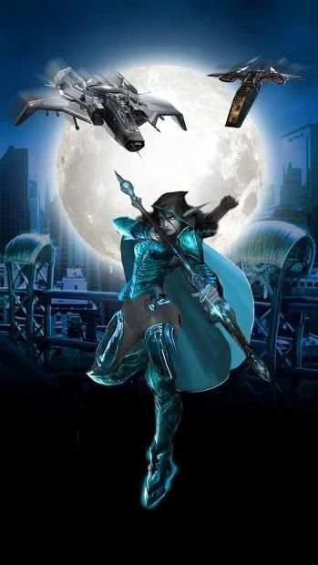 Women Hero APUS Live Wallpaper screenshot 1