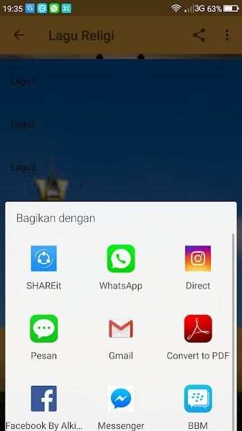Lagu - Lagu Religi Offline screenshot 1