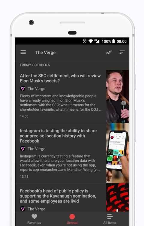 Readably - RSS | Feedbin, Inoreader and Fever API screenshot 7