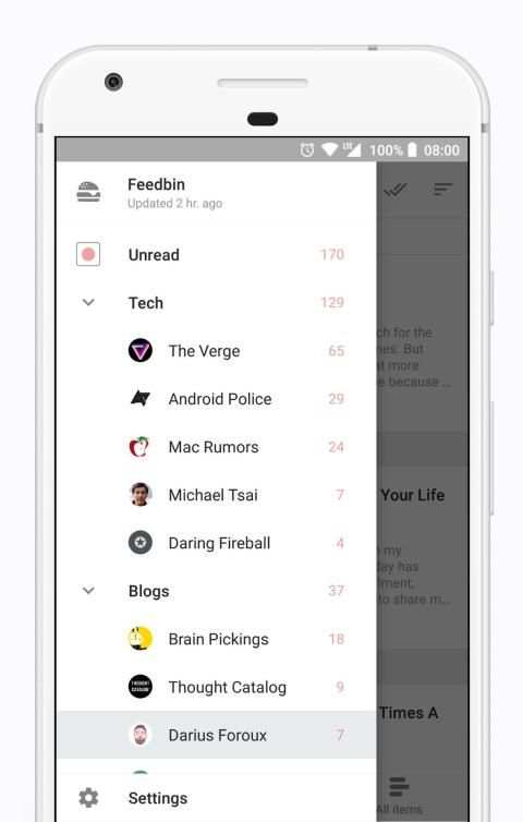 Readably - RSS | Feedbin, Inoreader and Fever API screenshot 6