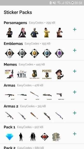 Free Fire Stickers screenshot 2