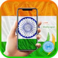 Indian Flag Live Wallpaper on 9Apps