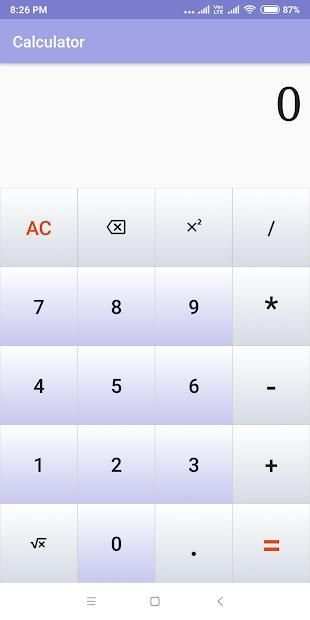 Simple Calculator screenshot 1
