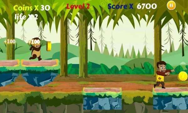 Little Zombie Run - Jungle Adventure Game screenshot 3