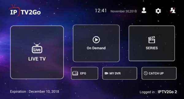 IPTV2Go स्क्रीनशॉट 2