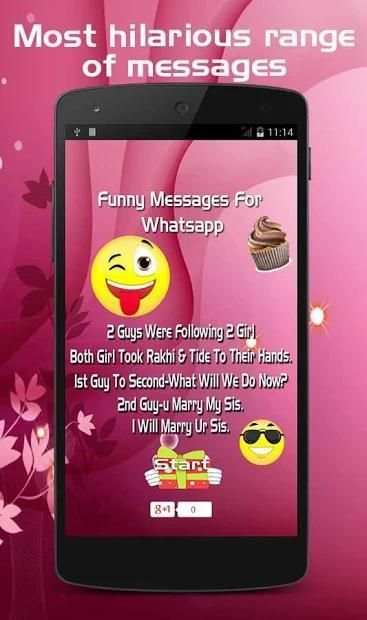 Funny Messages for Chat screenshot 2