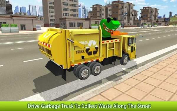 Garbage Truck Game स्क्रीनशॉट 12