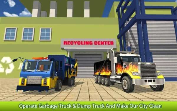 Garbage Truck Game स्क्रीनशॉट 13