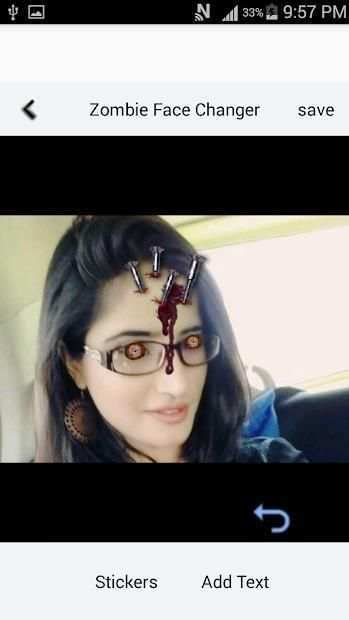 Zombie Face Changer & Zombie Photo Makeup screenshot 1