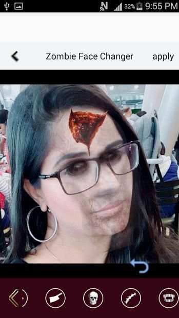 Zombie Face Changer & Zombie Photo Makeup screenshot 2