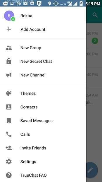 TrueChat - Free And Secure Messenger screenshot 1