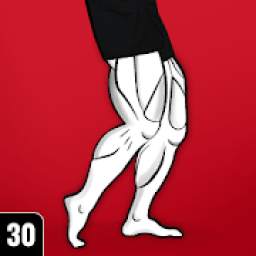 Strong Legs Workout - Thigh, Muscle Fitness 30 Day
