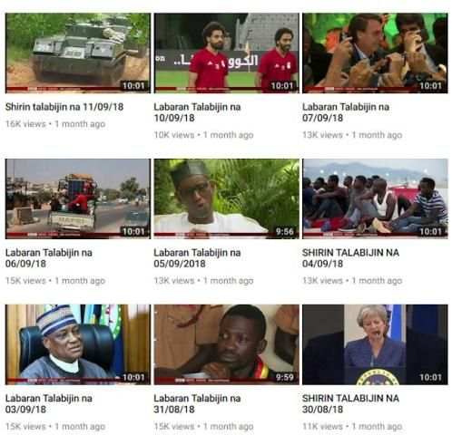 AREWA247 TV Hausa app screenshot 1