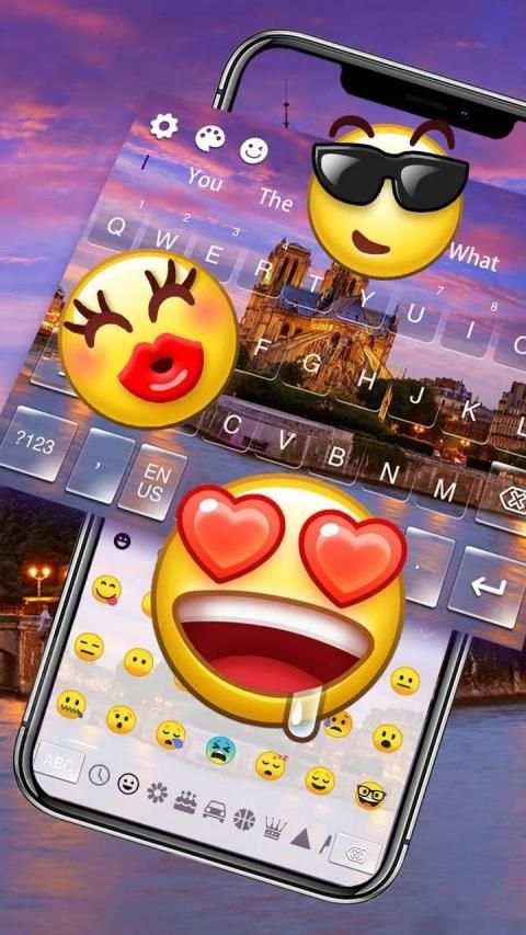Notre Dame Paris Keyboard स्क्रीनशॉट 1