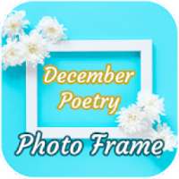 december urdu poetry photo frame on 9Apps