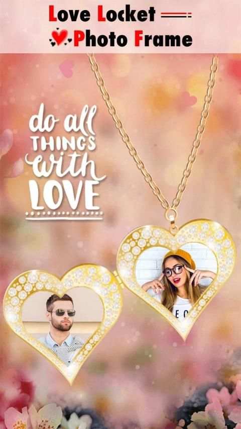 Love Locket Photo Frame स्क्रीनशॉट 7