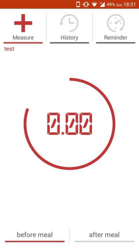 Blood Sugar Measuring screenshot 2