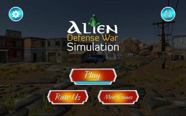 Alien Defense War Simulation screenshot 1