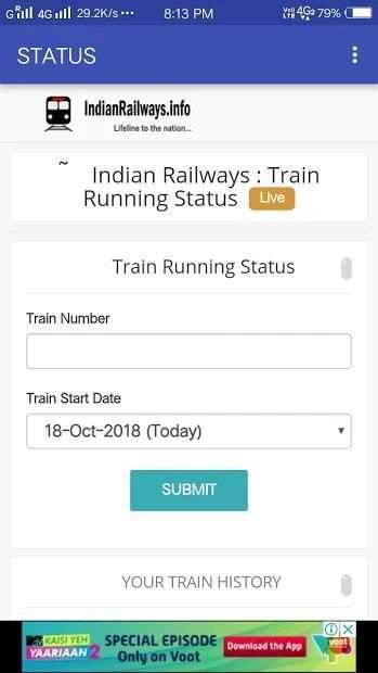 Indian Railways Enquiry स्क्रीनशॉट 3