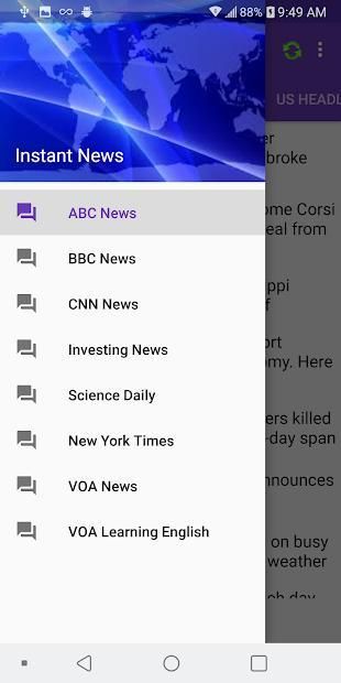 Instant News screenshot 1