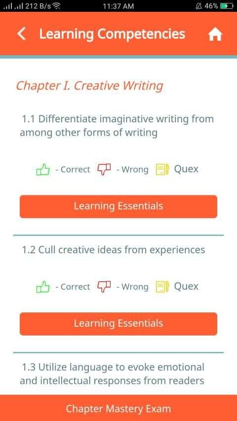 Creative Writing - QuexBook screenshot 13