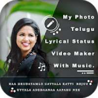 My Photo Telugu Lyrical Status Music Video Maker