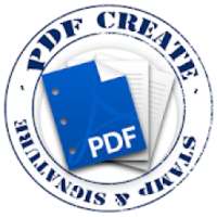 PDF Creator : stamp + Signature