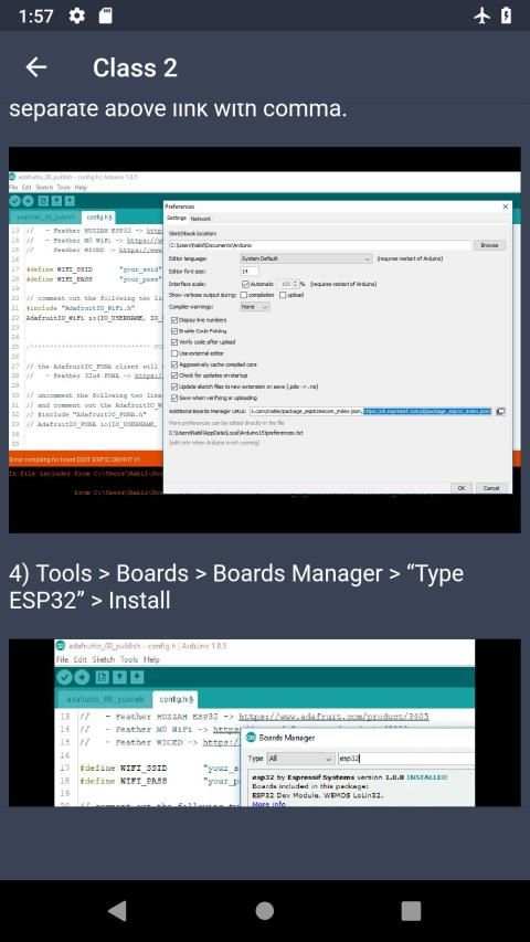 IoT Learning Short Course : ESP32, Arduino,Project screenshot 6