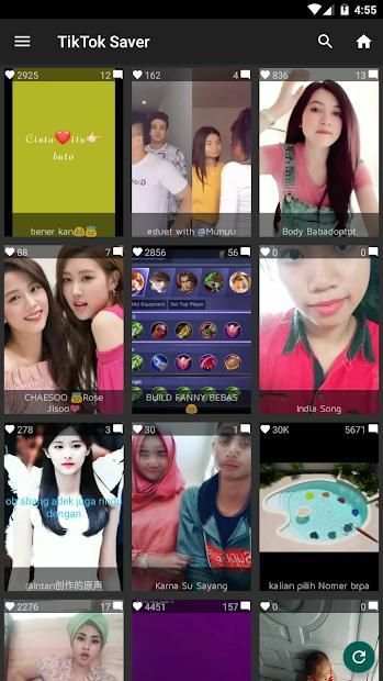 TikDownloader Video Saver & Repost स्क्रीनशॉट 1